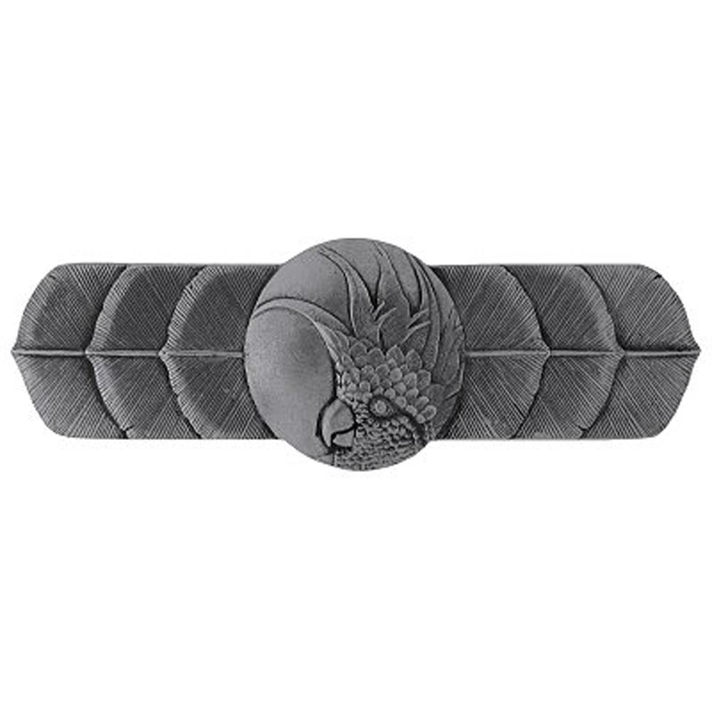 Notting Hill NHP-326-BP-R Cockatoo Pull Brilliant Pewter (Horizontal - Right side)
